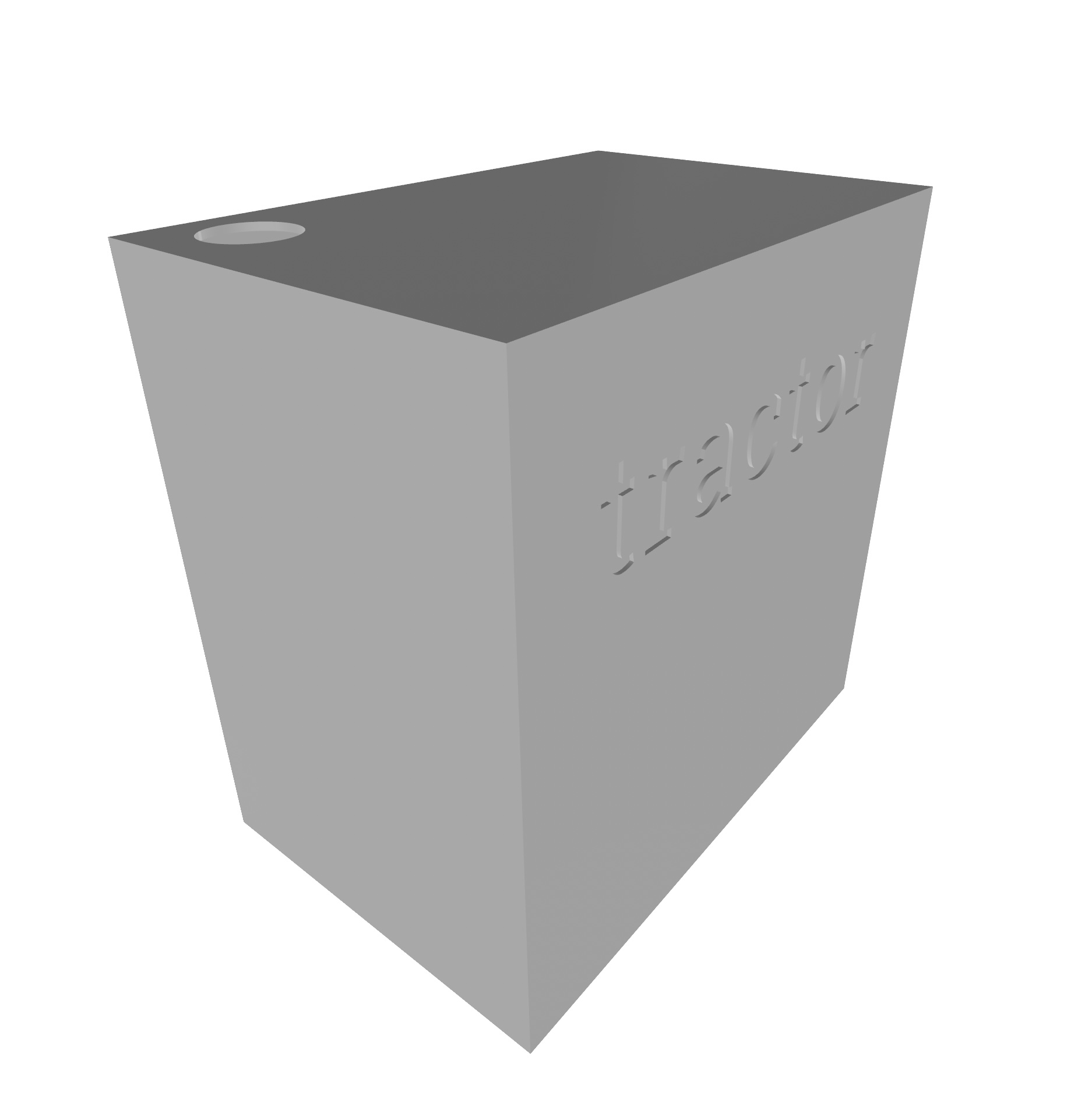tractor box cover